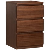 Hoxton Room Regal 3 Drawer Bedside Table