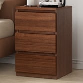 Hoxton Room Regal 3 Drawer Bedside Table