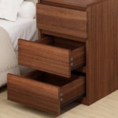 Hoxton Room Regal 3 Drawer Bedside Table