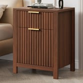 Hoxton Room Lestat 2 Drawer Bedside Table