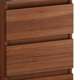 Hoxton Room Regal 3 Drawer Bedside Table