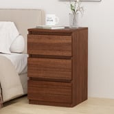 Hoxton Room Regal 3 Drawer Bedside Table
