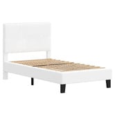 Hoxton Room White Kiana Boucle Bed