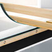Hoxton Room White Kiana Boucle Bed