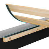 Hoxton Room Light Grey Preston Boucle Bed Frame