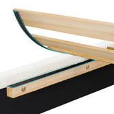 Hoxton Room White Preston Boucle Bed Frame