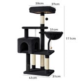 Hoxton Room 111cm Willow Cat Tree