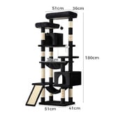 Hoxton Room 180cm Luna Cat Tree