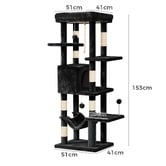 Hoxton Room 153cm Gavin Cat Tree
