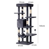 Hoxton Room 153cm Gavin Cat Tree