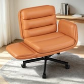 Hoxton Room Easton Faux Leather Home Office Chair