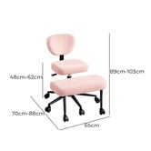 Hoxton Room Aspen Boucle Kneeling Chair