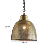 Arc_Muse Basuki Iron Mesh Pendant Light
