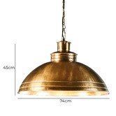 Arc_Muse Taman Brass Pendant