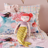 Linen House Kids Marielle Mermaid Novelty Cushion