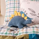 Linen House Kids Sal Stegosaurus Novelty Cushion
