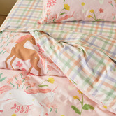 Linen House Kids Unicorn Fields Organic Cotton Percale Quilt Cover Set