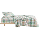 Linen House Kids Playground Organic Cotton Percale Sheet Set