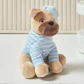 Linen House Kids Petite Paris Felix the Frenchie Novelty Cushion