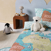 Linen House Kids Atlas Cotton Percale Quilt Cover Set