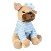 Linen House Kids Petite Paris Felix the Frenchie Novelty Cushion