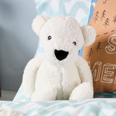 Linen House Kids Atlas Perry Polar Bear Novelty Cushion
