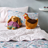 Linen House Kids Lottie Cotton Percale Quilt Cover Set