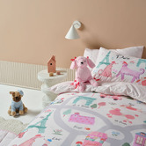 Linen House Kids Petite Paris Cotton Percale Quilt Cover Set