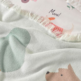 Linen House Kids Petite Paris Knitted Cotton Blanket