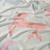 Linen House Kids Petite Paris Knitted Cotton Blanket