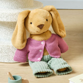 Linen House Kids Lottie Bessy Bunny Novelty Cushion