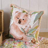 Linen House Kids Linen House Kids Kevin Koala Cotton Slub Cushion