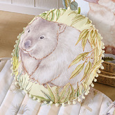 Linen House Kids Linen House Kids William Wombat Cotton Slub Cushion