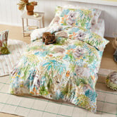 Linen House Kids Linen House Kids Gum Leaf Gully Cotton Percale Quilt Cover Set