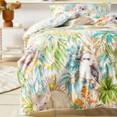 Linen House Kids Linen House Kids Gum Leaf Gully Cotton Percale Quilt Cover Set