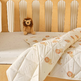 Linen House Kids Cat Nap Cotton Percale Cot Coverlet