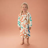 Linen House Kids Squiggle Bath Robe