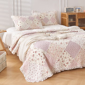 Hawthorne Home Sarah Rose Cotton Coverlet Set