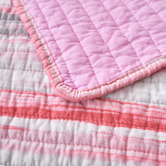 Hawthorne Home Sky Pink Cortland Cotton Coverlet Set