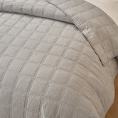 Hawthorne Home Smokey Grey Roswell Cotton Coverlet Set