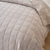 Hawthorne Home Light Sand Roswell Cotton Coverlet Set