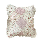Hawthorne Home Floral Sarah Rose Cotton Cushion