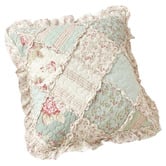 Hawthorne Home Floral Country Style Sarah Rose Cotton Cushion