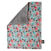 La Doggie Vita Grey Novelty Pet Blanket