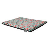 La Doggie Vita Grey Novelty Flat Dog Bed