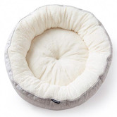 La Doggie Vita Dog Central Round Printed Dog Bed