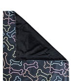 La Doggie Vita Neon Bone Pet Blanket
