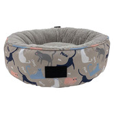La Doggie Vita Taupe Catisse Donut Cat Bed