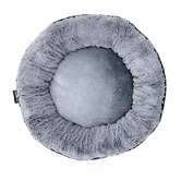 La Doggie Vita Black &amp; Mint Kitty Club Donut Cat Bed