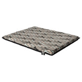 La Doggie Vita Grey Boney Maloney Flat Dog Bed
